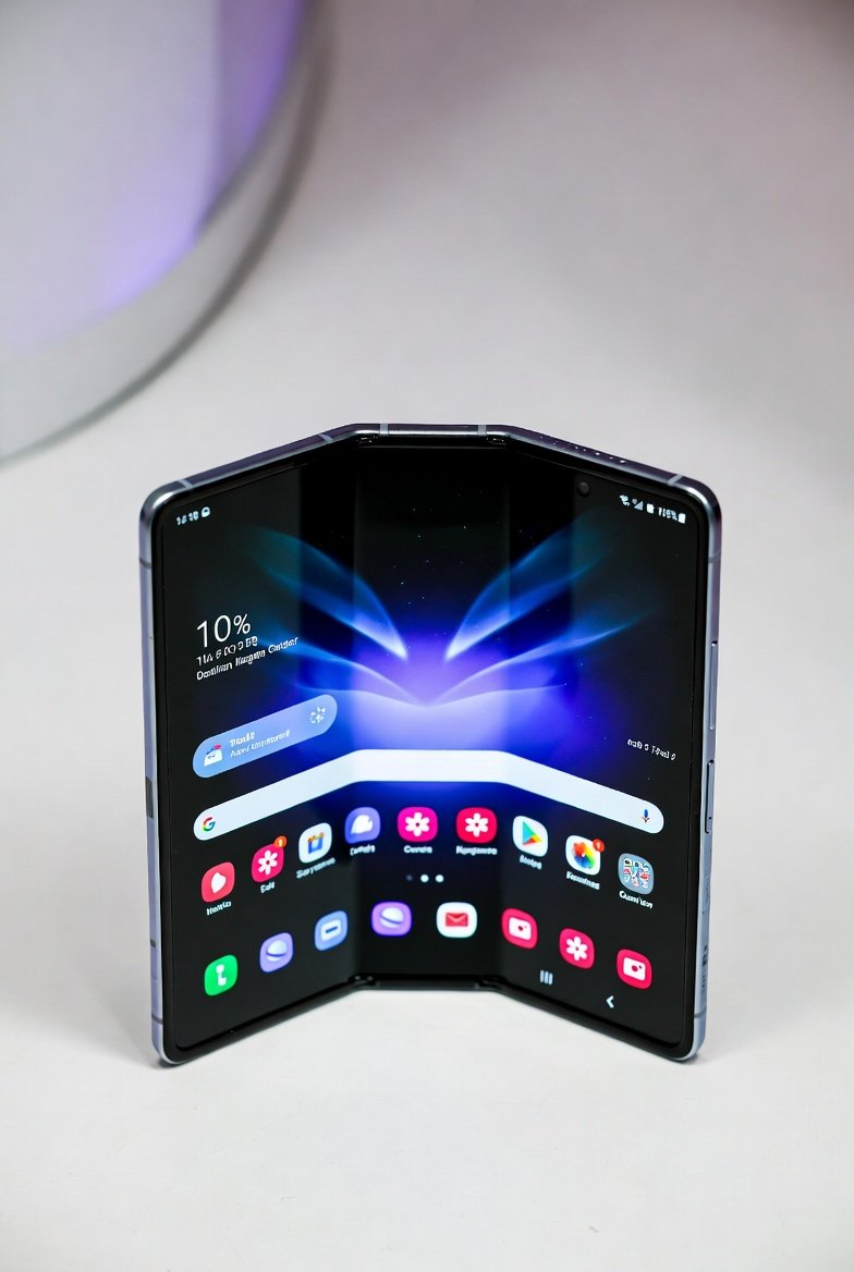triple fold phone Samsung 2025